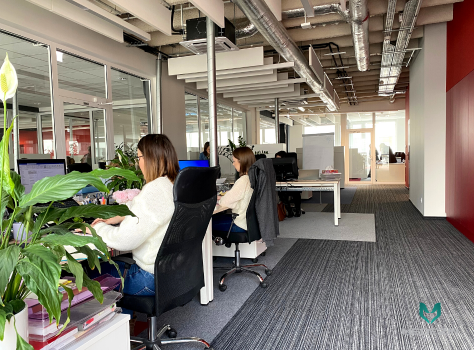 Medezin - nowoczesne biuro - wnetrze