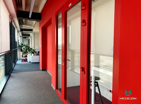Medezin - nowoczesne biuro - wnetrze